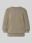 Sweatshirt met ribboorden, model 'TENNY'
