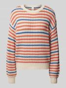 Gebreide pullover met extra brede schouders, model 'BOOGIE'