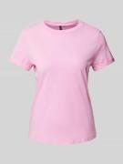 Regular fit T-shirt van puur katoen, model 'PAULA'