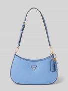 Schoudertas met labeldetails, model 'NOELLE'