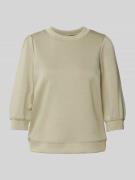Sweatshirt van viscosemix met 3/4 mouwen, model 'Kadi'