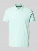 Regular fit poloshirt van katoen-piqué met logostitching