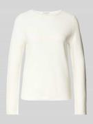 Regular fit gebreide pullover van zachte katoen