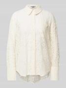 Regular fit blouse met borstzak, model 'Talia'