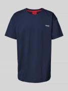 T-shirt met labelprint, model 'TORTUGA'