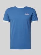 T-shirt met labelstitching, model 'MEDUNO'