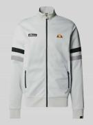 Sweatjack met opstaande kraag, model 'PALMINTRI'