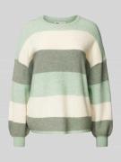 Loose fit gebreide pullover van viscosemix, model 'ATIA'