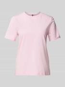 Regular fit T-shirt van puur katoen, model 'RIA'
