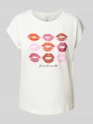 Relaxed fit T-shirt van puur katoen, model 'CYSMA'