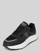 Sneakers met labelapplicatie, model 'Hexline'