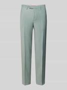 Slim fit pantalon met persplooien, model 'MONOPOLI'