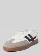 Sneakers met labelstitching, model 'ELIAN'
