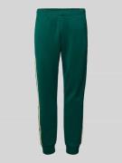 Regular fit trainingsbroek met labeltypische strepen