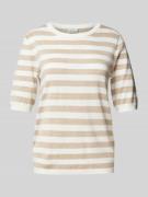 Gebreide pullover met 1/2-mouwen, model 'Mala'