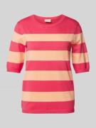 Gebreide pullover met 1/2-mouwen, model 'Mala'