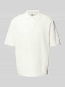 Regular fit poloshirt met structuurmotief, model 'FERDINAND'
