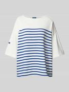 Oversized gebreide pullover met 3/4-mouwen