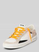 Sneakers met contrastgarnering, model 'DELUXE'