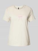 Regular fit T-shirt van puur katoen, model 'VANESSA'