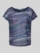 T-shirt met ronde hals, model 'Valeria'