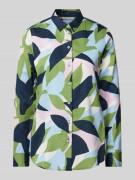 Overhemdblouse met knoopsluiting