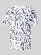 Regular fit T-shirt van puur katoen