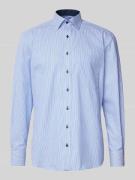 Comfort fit zakelijk overhemd met borstzak