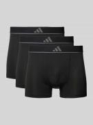 Boxershort met elastische band met label