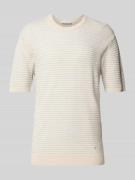 Gebreid shirt met ronde hals