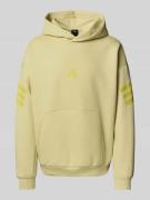 Oversized hoodie met labelprint