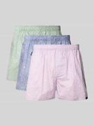 Boxershort met labeldetail in een set van 3 stuks