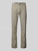 Modern fit chino met riemlussen, model 'Matthew'