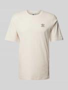Regular fit T-shirt met labelstitching