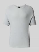 Gebreide pullover met ribboorden