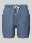 Relaxed fit zwembroek met structuurmotief, model 'COOPER'