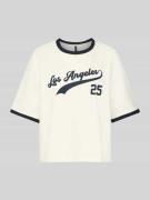 Relaxed fit T-shirt van puur katoen, model 'TOVA'