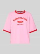 Relaxed fit T-shirt van puur katoen, model 'TOVA'