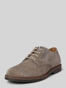 Veterschoenen met labeldetail, model 'Casimiro'