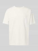 T-shirt met motief- en labelprint, model 'VASO'