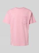 T-shirt met borstzak