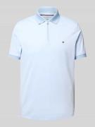 Regular fit poloshirt van katoenmix
