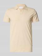 Poloshirt met V-hals