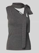 Tanktop met one shoulder-band, model 'Iza'