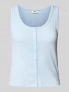 Tanktop met knoopsluiting, model 'DRY GOODS'