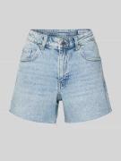 Regular fit korte jeans van katoenmix, model 'TESS'