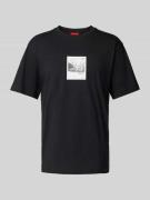 T-shirt met motiefprint, model 'Darthy'