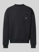 Sweatshirt met borstzak