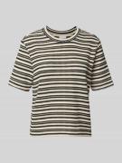 T-shirt in tricotlook