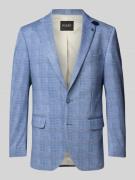 Modern fit colbert met paspelzak op de borst, model 'Ezzo'